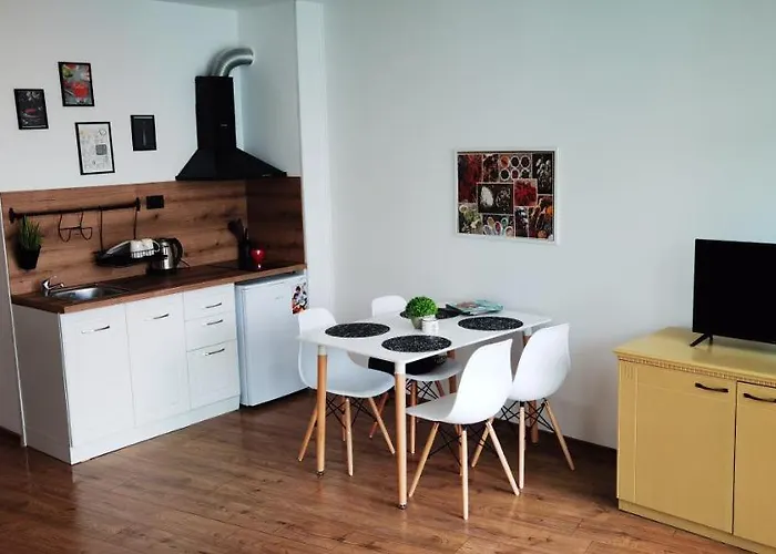 Apartment F 207 Del Sol - просторно студио с кухня