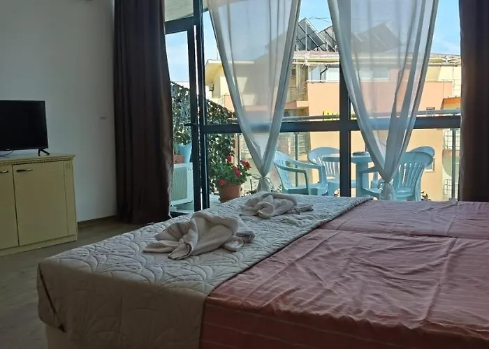 F 207 Del Sol - просторно студио с кухня